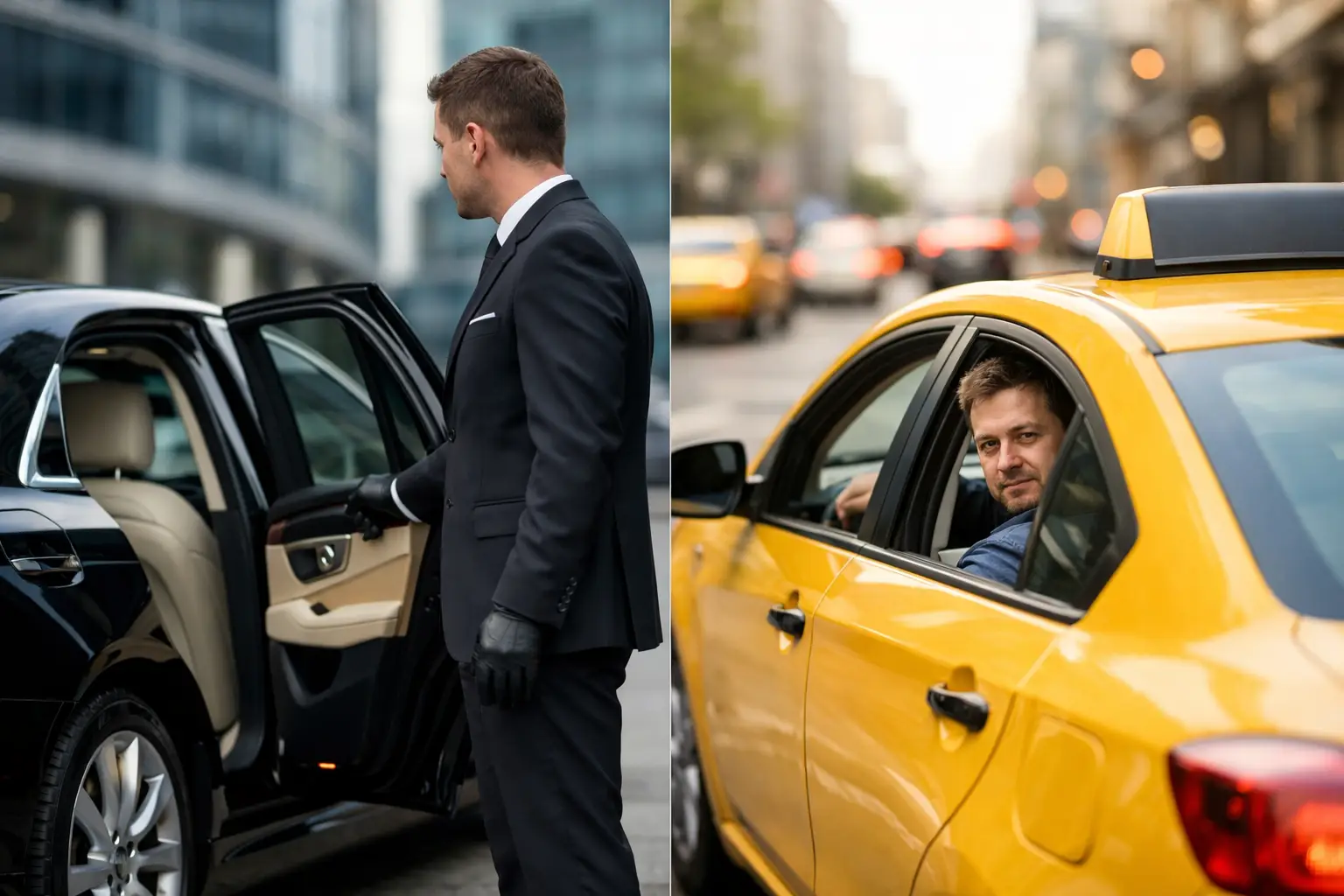 Chauffeur Service vs Taxi: What Changes?