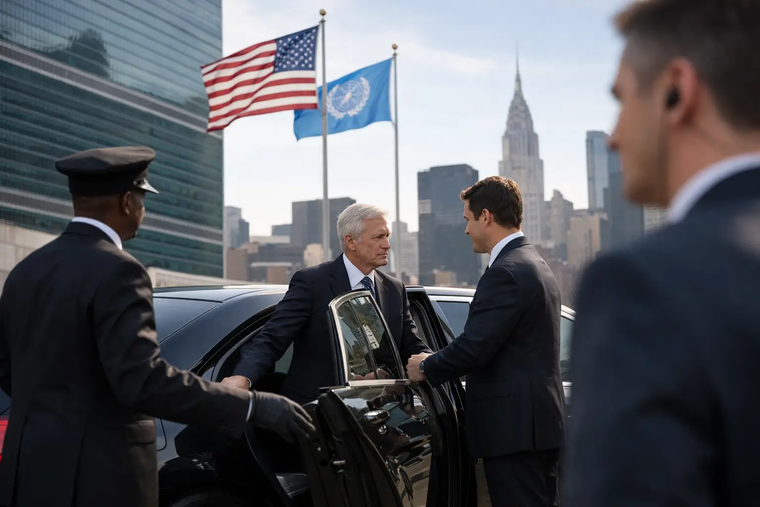 Chauffeur Service for Diplomats in New York
