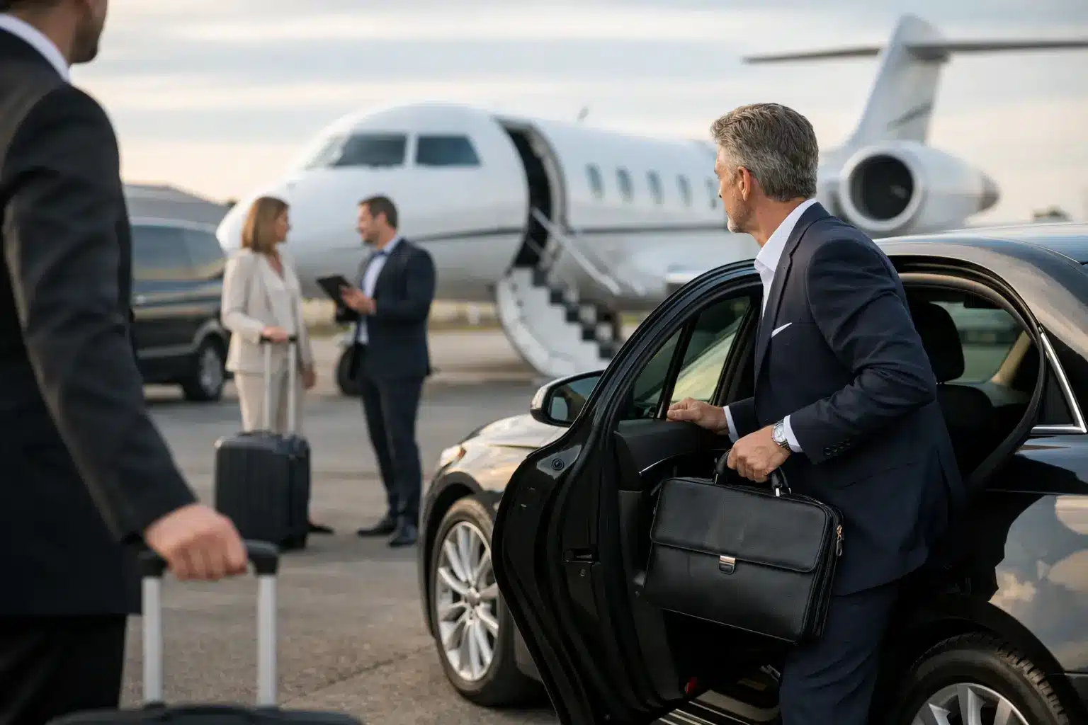 Executive Roadshow Transportation Example Plan